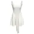 Garden Of Envy Back-Tie Milkmaid Dress