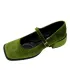 Velvet Mary Janes