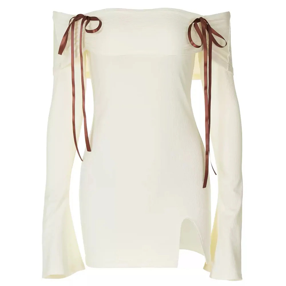 Hopeless Romantic Off Shoulder Mini Dress