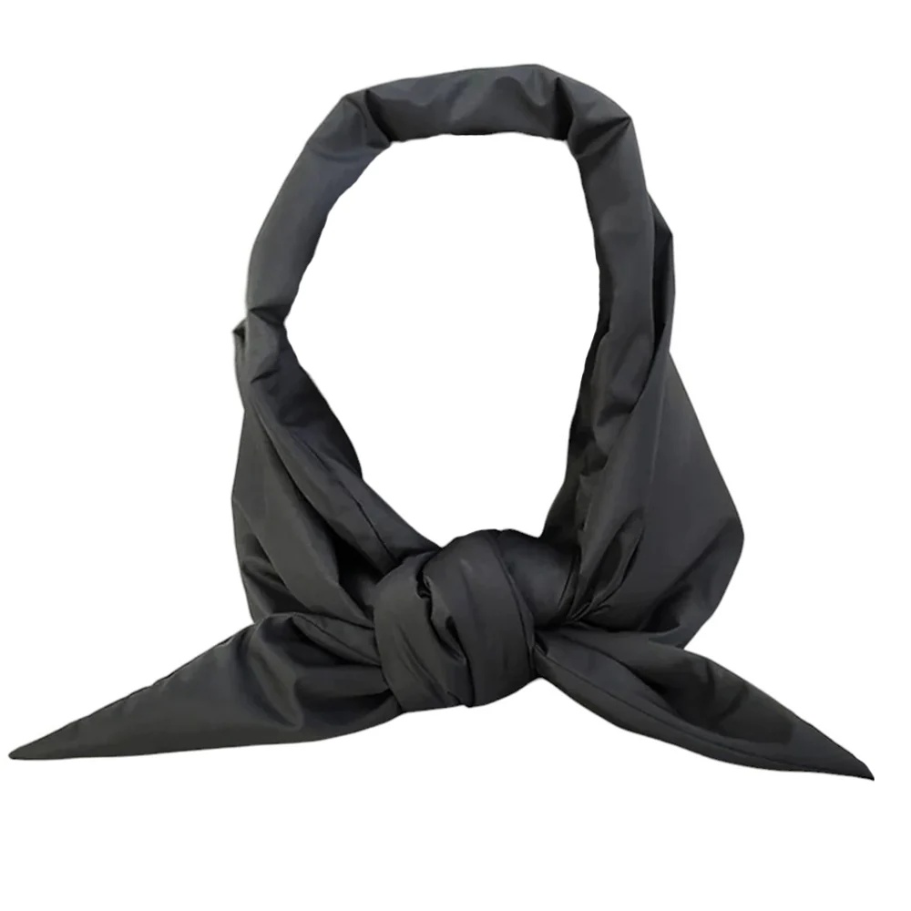 Quilted Hooded Triangle Scarf