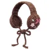 Star Girl Crochet Earmuffs