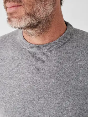 Mountain Crew Sweater - Light Grey Heather(Light Grey Heather,XS)