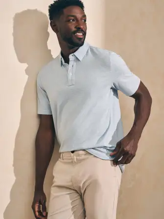 Movement™ Short-Sleeve Polo Shirt - Cardiff Blue Heather(CARDIFF BLUE HEATHER,XS)