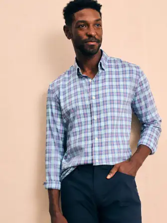 Movement™ Shirt - Ocean Drive Plaid(Ocean Drive Plaid,XS)