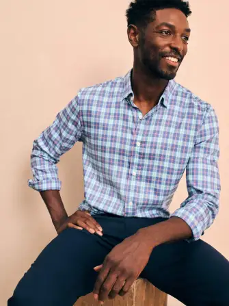 Movement™ Shirt - Ocean Drive Plaid(Ocean Drive Plaid,XS)
