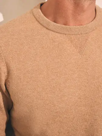 Mountain Crew Sweater - Wheat Heather(Wheat Heather,XS)