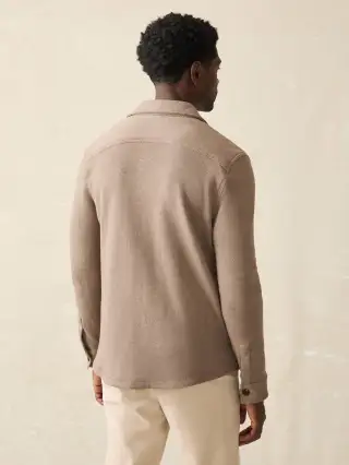 Inlet Knit CPO - Walnut Melange(Walnut Melange,XS)