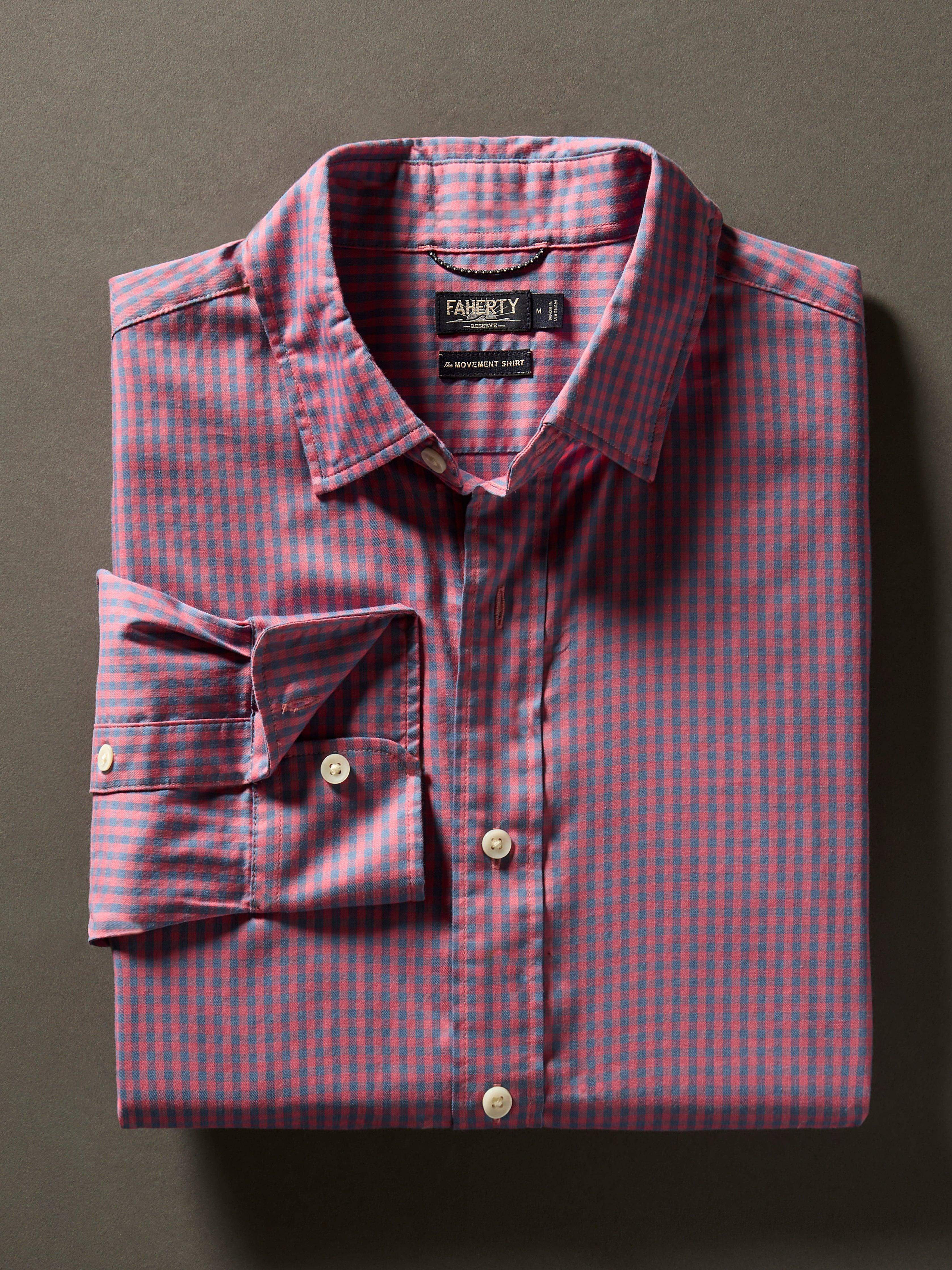 Movement™ Shirt Classic Fit - Blue Rose Gingham