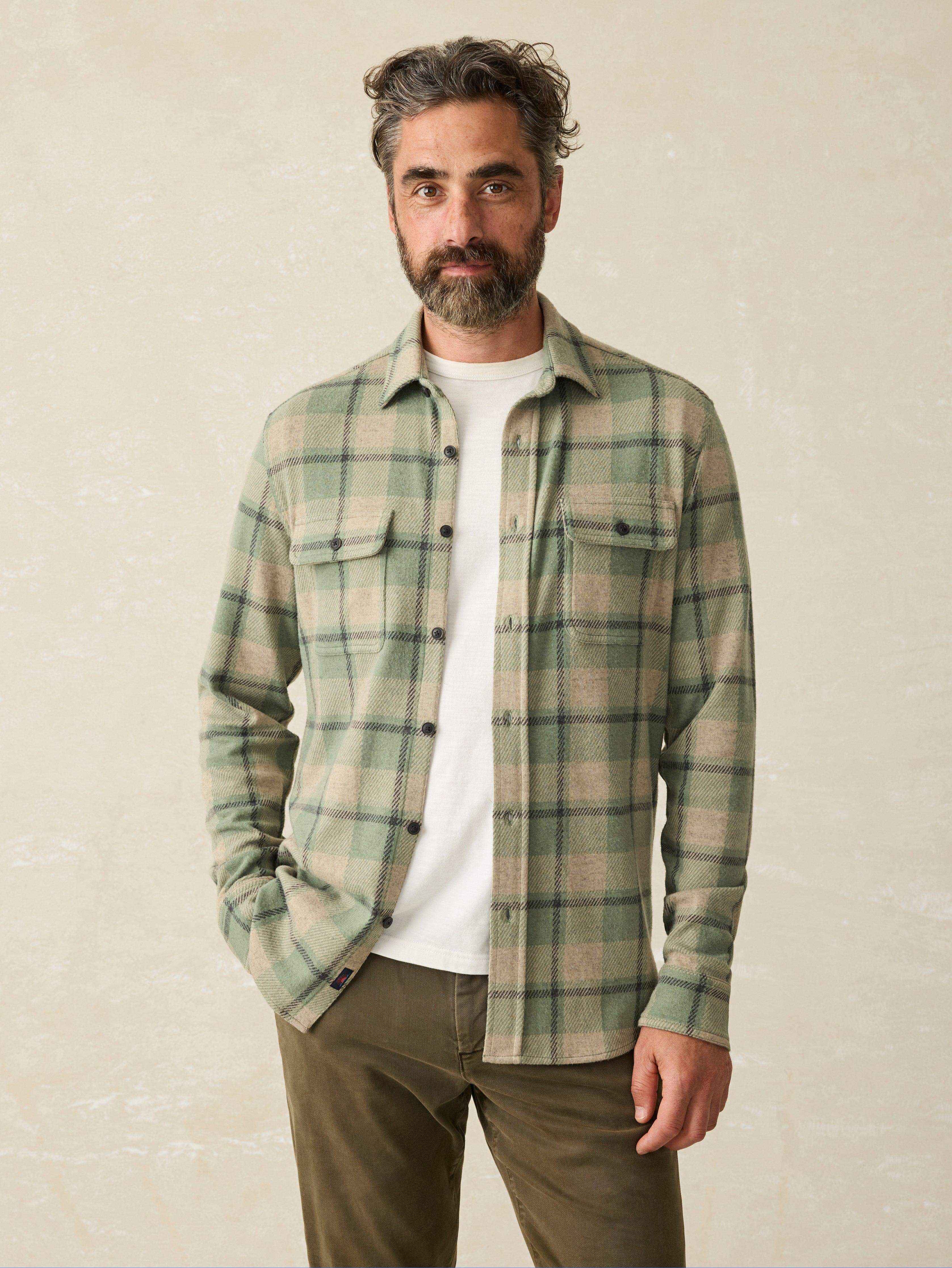 Legend™ Sweater Shirt - Forest Drive Plaid