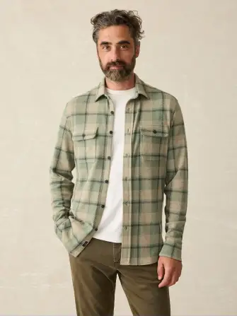 Legend™ Sweater Shirt - Forest Drive Plaid