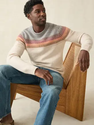 Donegal Ombre Crew - Desert Sunset Ombre(Desert Sunset Ombre,XS)