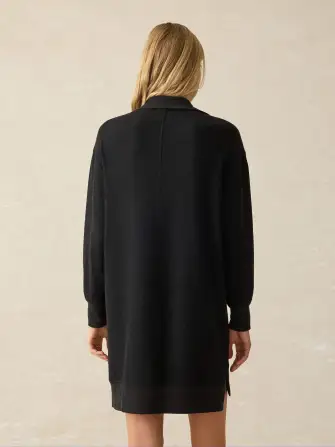 Legend™ Quarter Zip Dress - Heathered Black Twill(Heathered Black Twill,XXS)