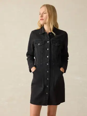 Denim Michelle Dress - Vintage Black Wash