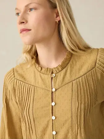 Lily Blouse - Antique Bronze(Antique Bronze,XXS)