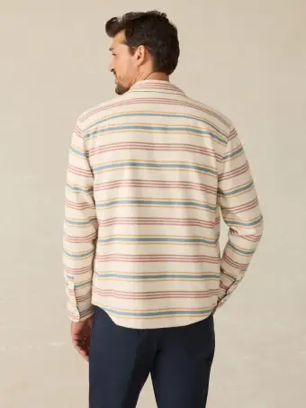 Wavebreaker Shirt - Dune Sky Stripe(Dune Sky Stripe,XS)