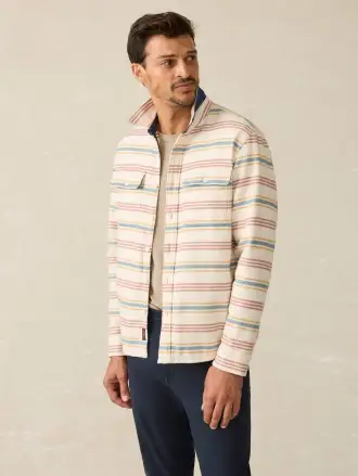 Wavebreaker Shirt - Dune Sky Stripe(Dune Sky Stripe,XS)