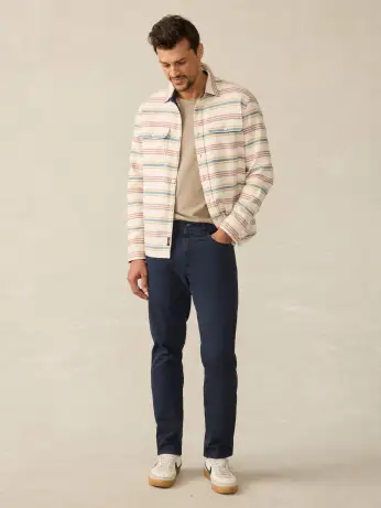 Wavebreaker Shirt - Dune Sky Stripe(Dune Sky Stripe,XS)