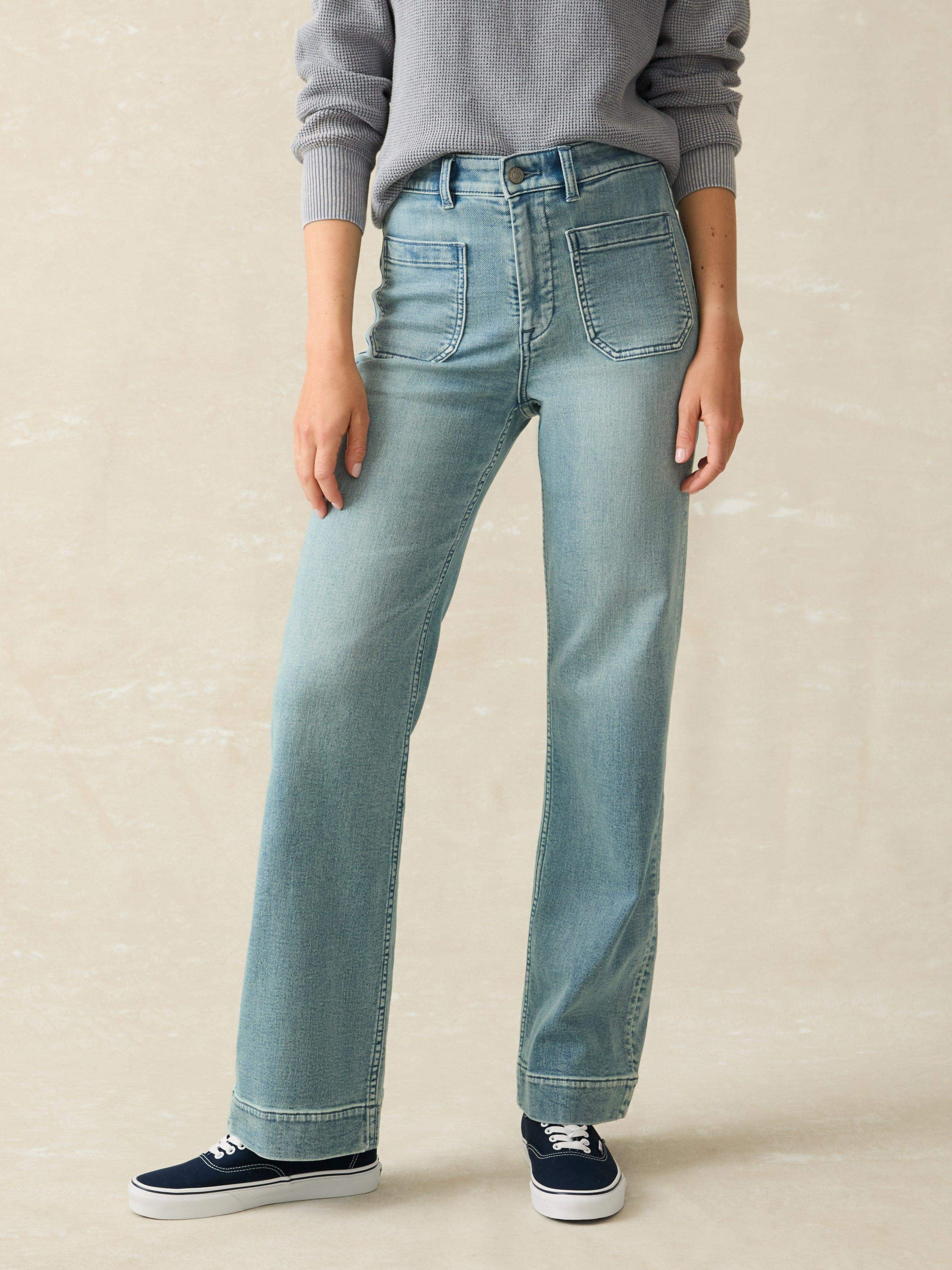 Stretch Terry Patch Pocket Pant - Eastern Shore