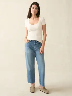 Freestyle Rib Knit Tee - Egret(Egret,XXS)