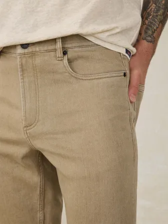 Stretch Terry 5-Pocket Pant - Desert Khaki(Desert Khaki,30)
