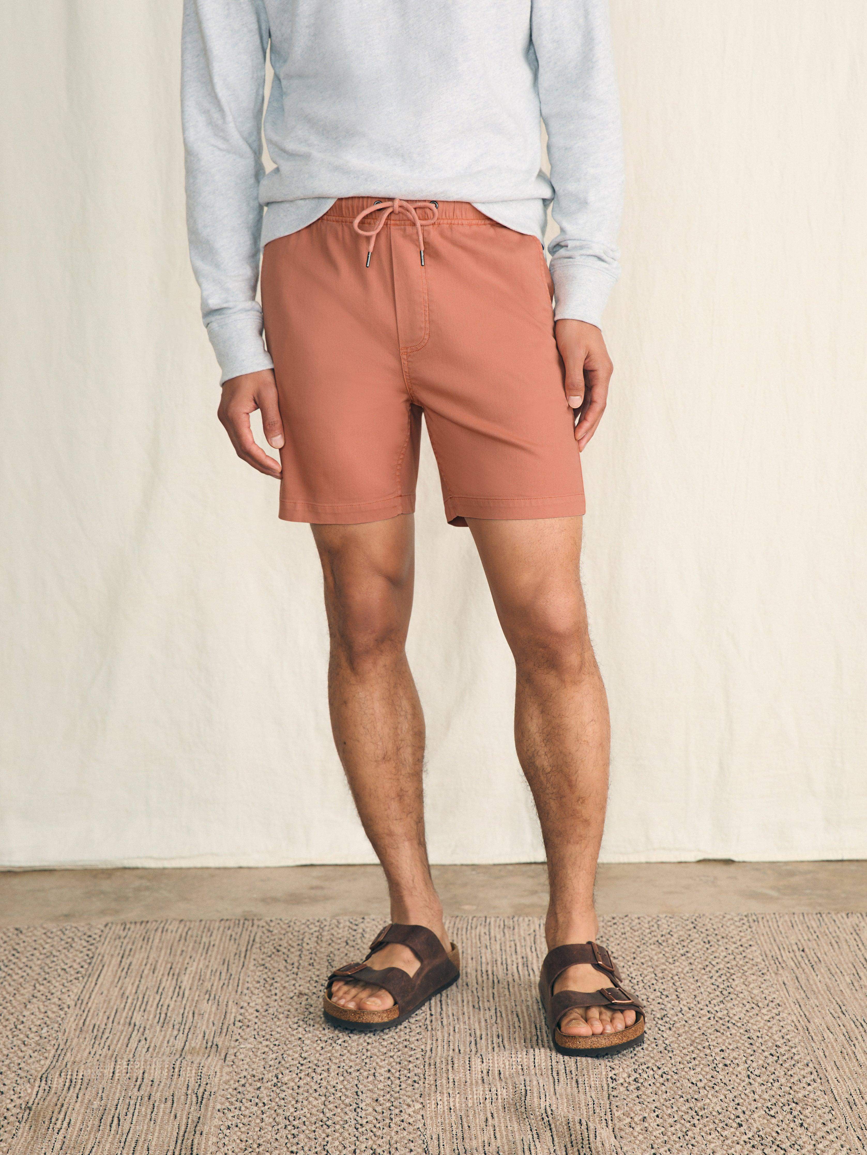 Essential Drawstring Short (6.5 Inseam) - Copperhead