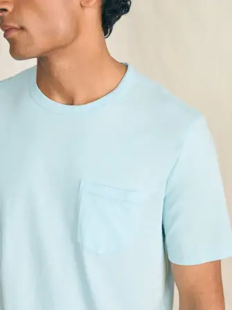 Sunwashed Pocket Tee - Blue Oasis(Blue Oasis,XS)