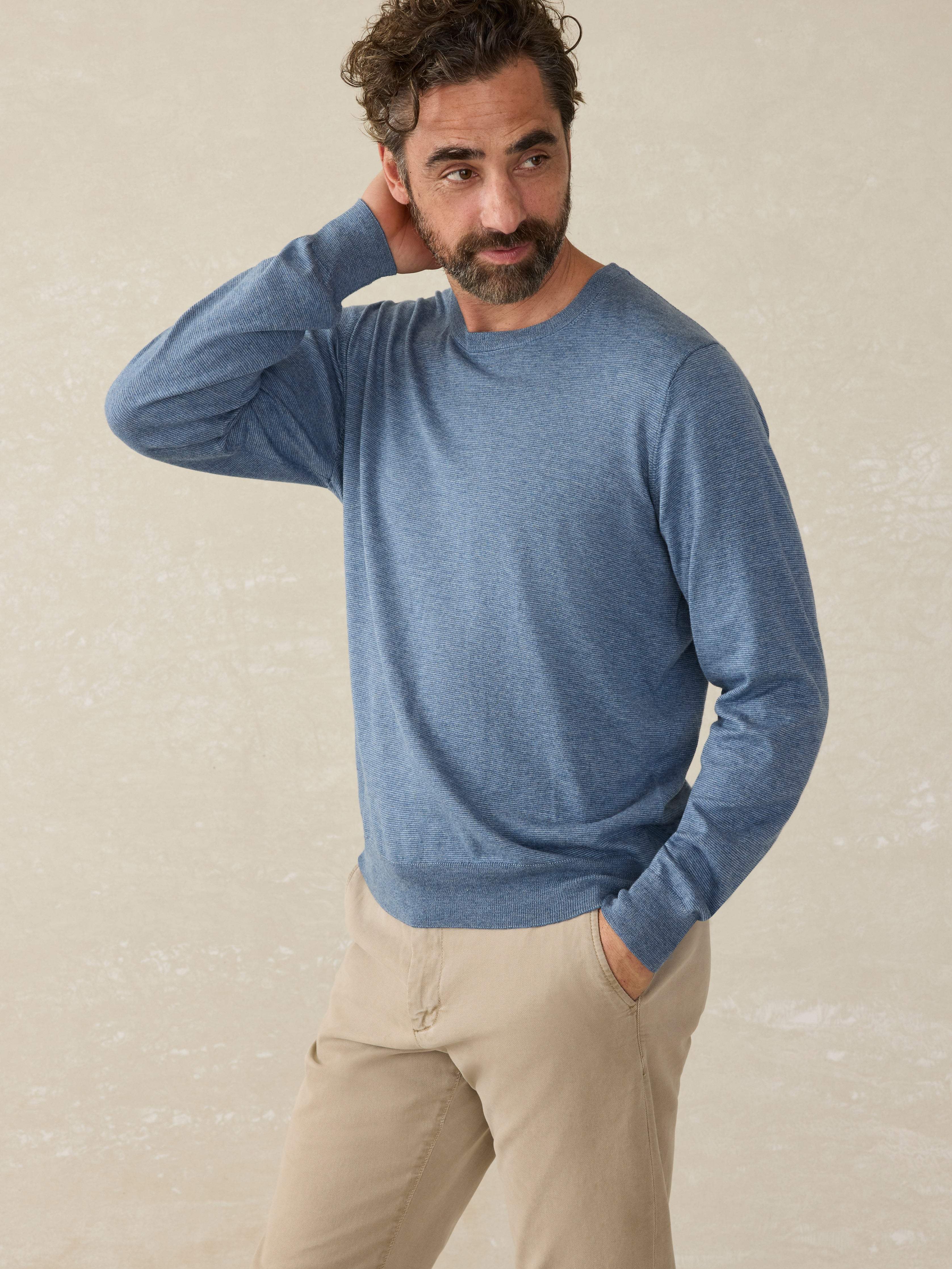 Movement™ Crewneck Sweater - Sea Coast Heather