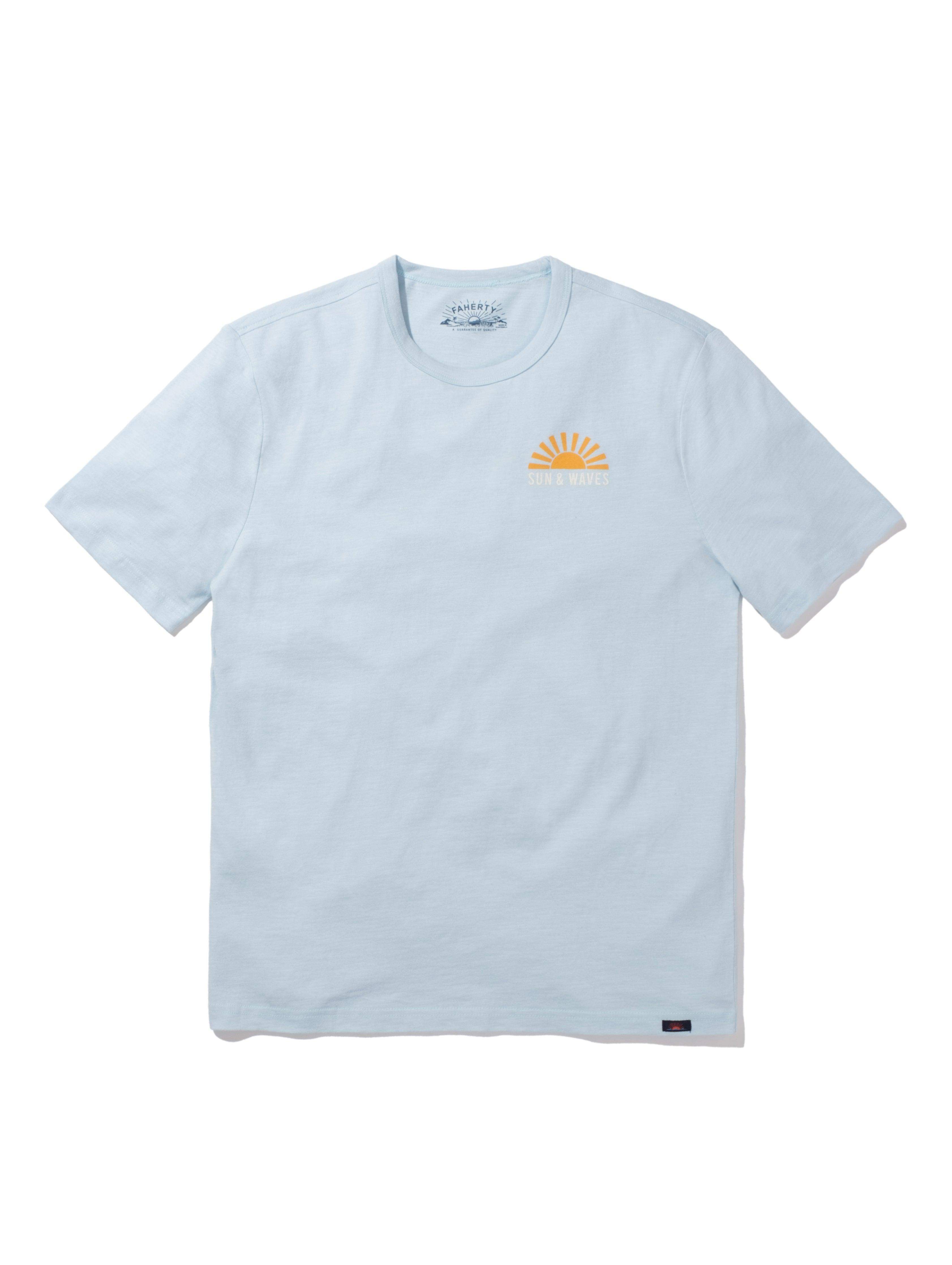 Spring Lake Short-Sleeve Crew T-Shirt - Blue Oasis