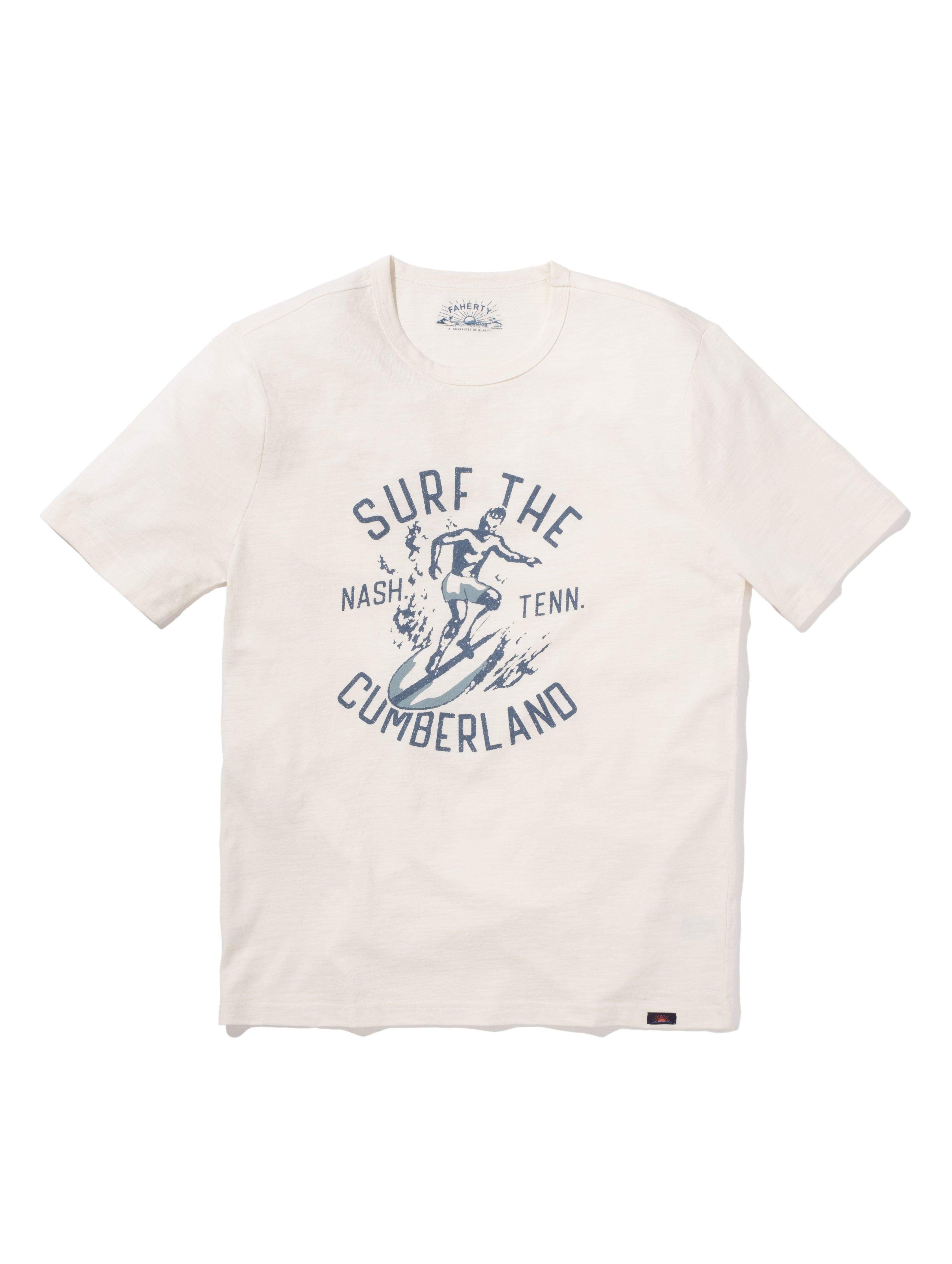 Nashville Short-Sleeve Crew T-Shirt - White