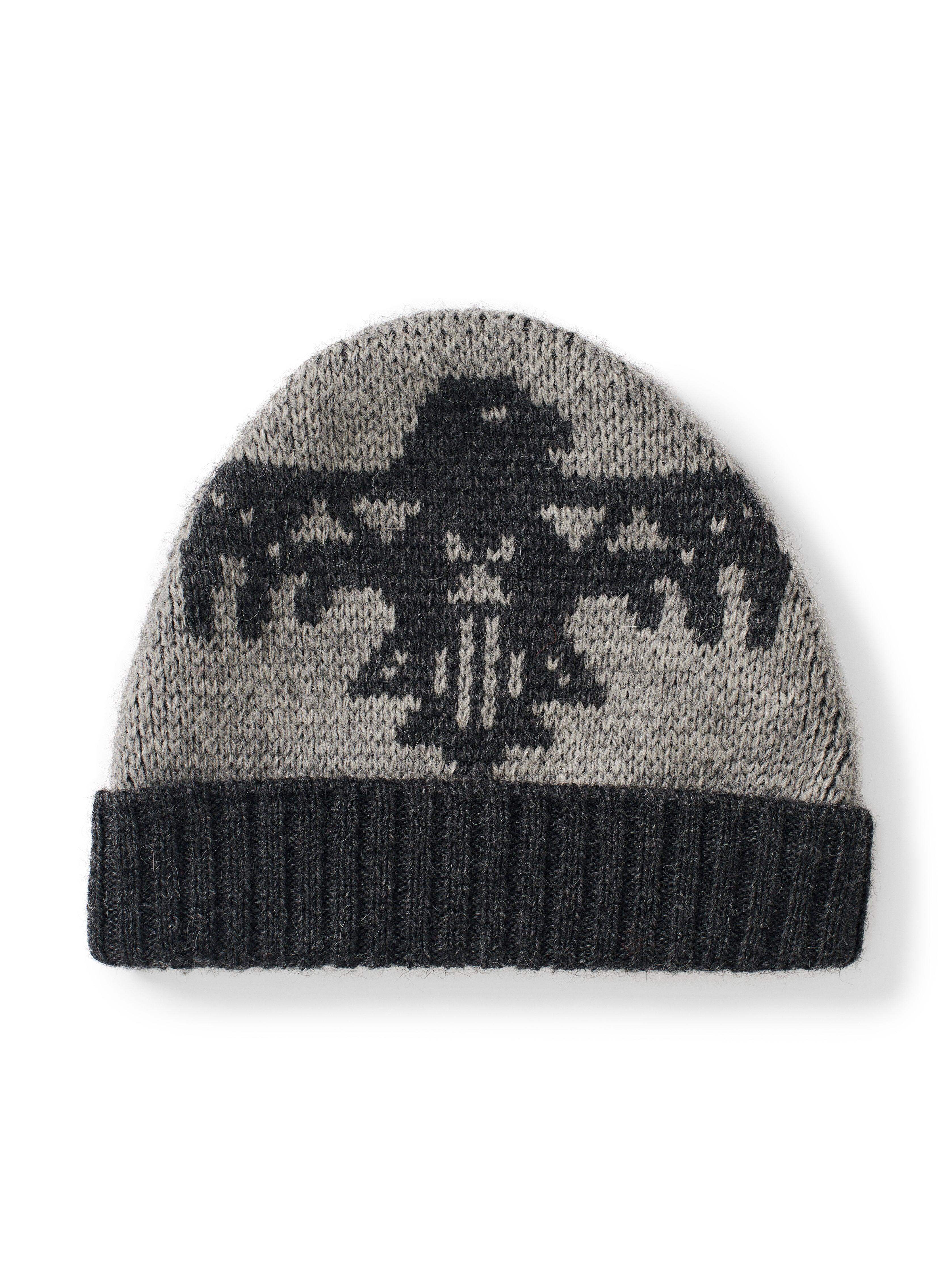 Steven Paul Judd Thunderbird Beanie - Charcoal Grey Thunderbird