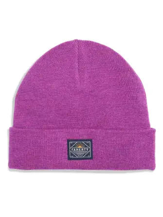 Merino Workwear Beanie - Purple