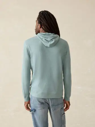 Sunwashed Slub Hoodie - Ocean Glass(Ocean Glass,XS)