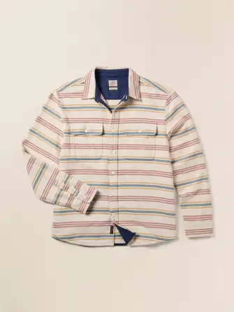 Wavebreaker Shirt - Dune Sky Stripe(Dune Sky Stripe,XS)
