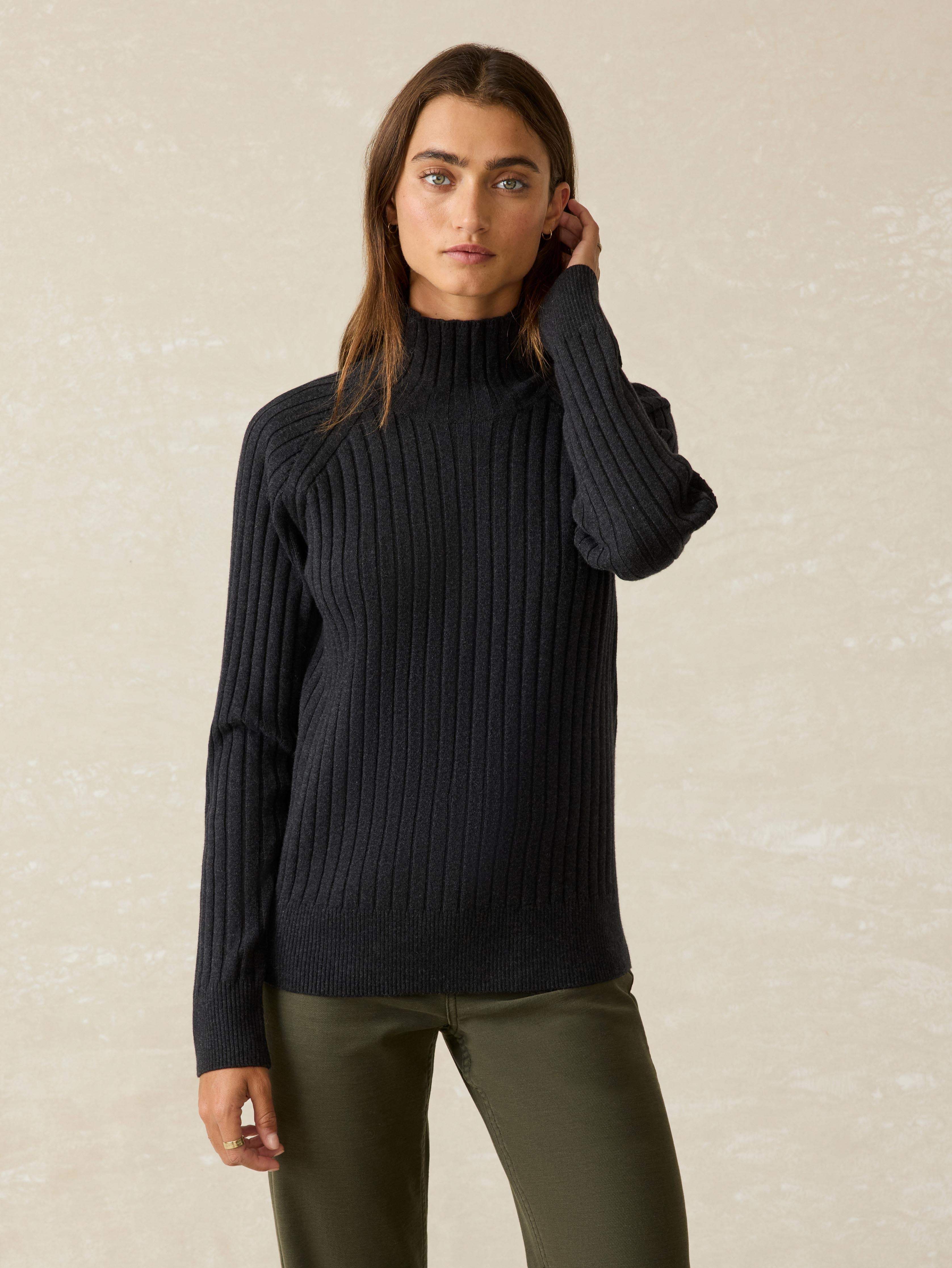Jackson Mockneck - Charcoal Heather