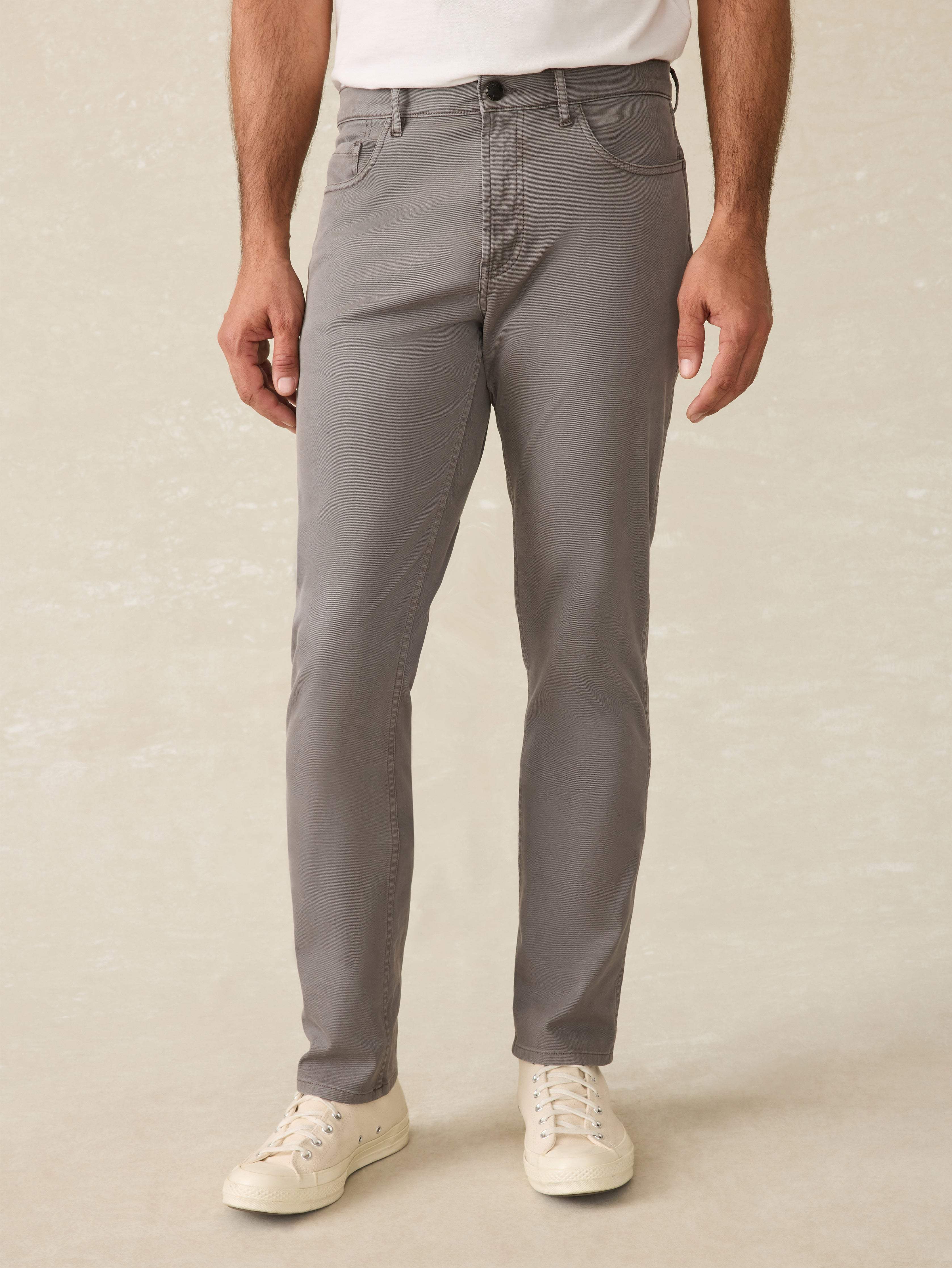 Comfort Twill 5-Pocket - Rugged Grey