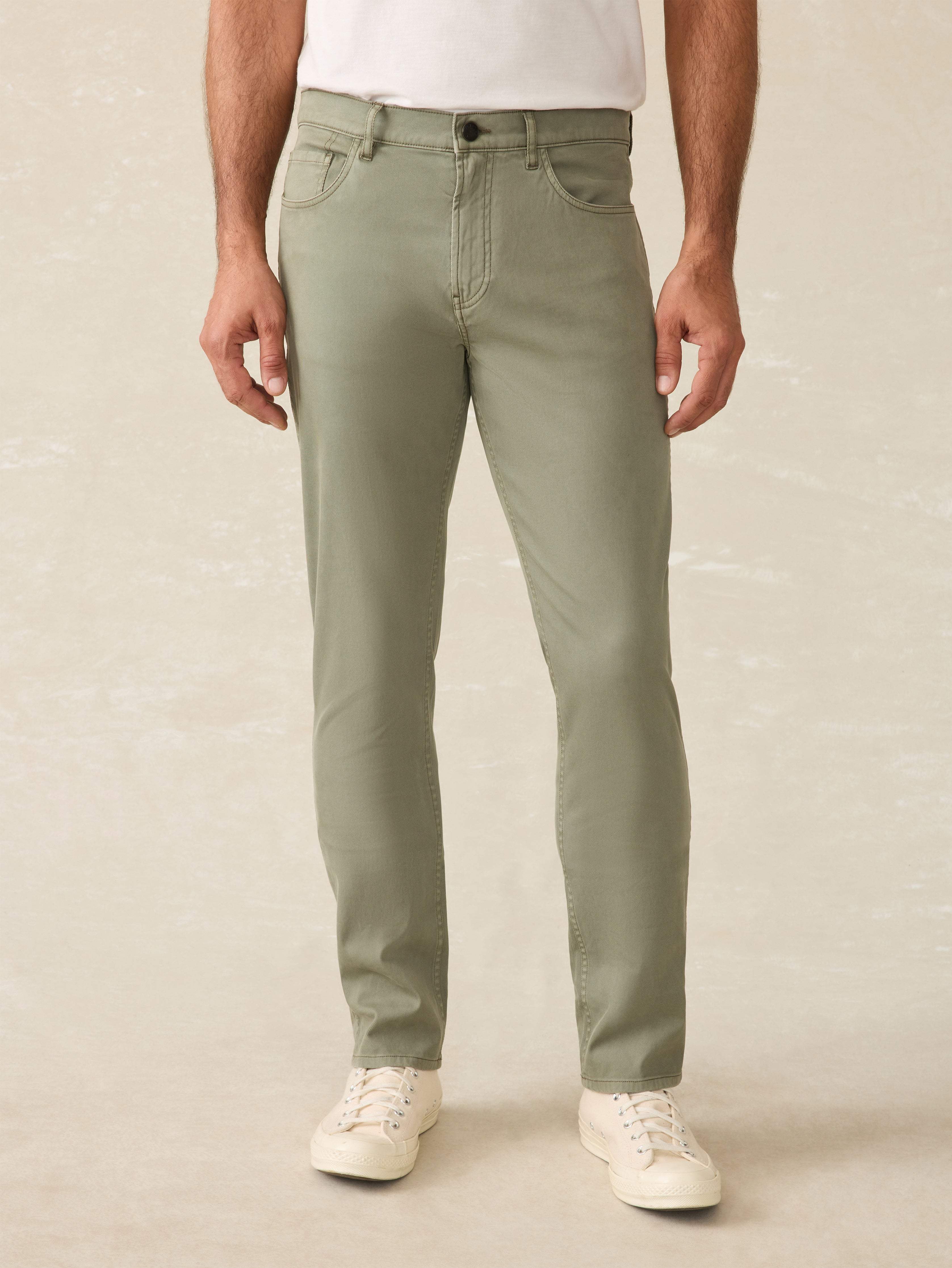Comfort Twill 5-Pocket - Surplus Green