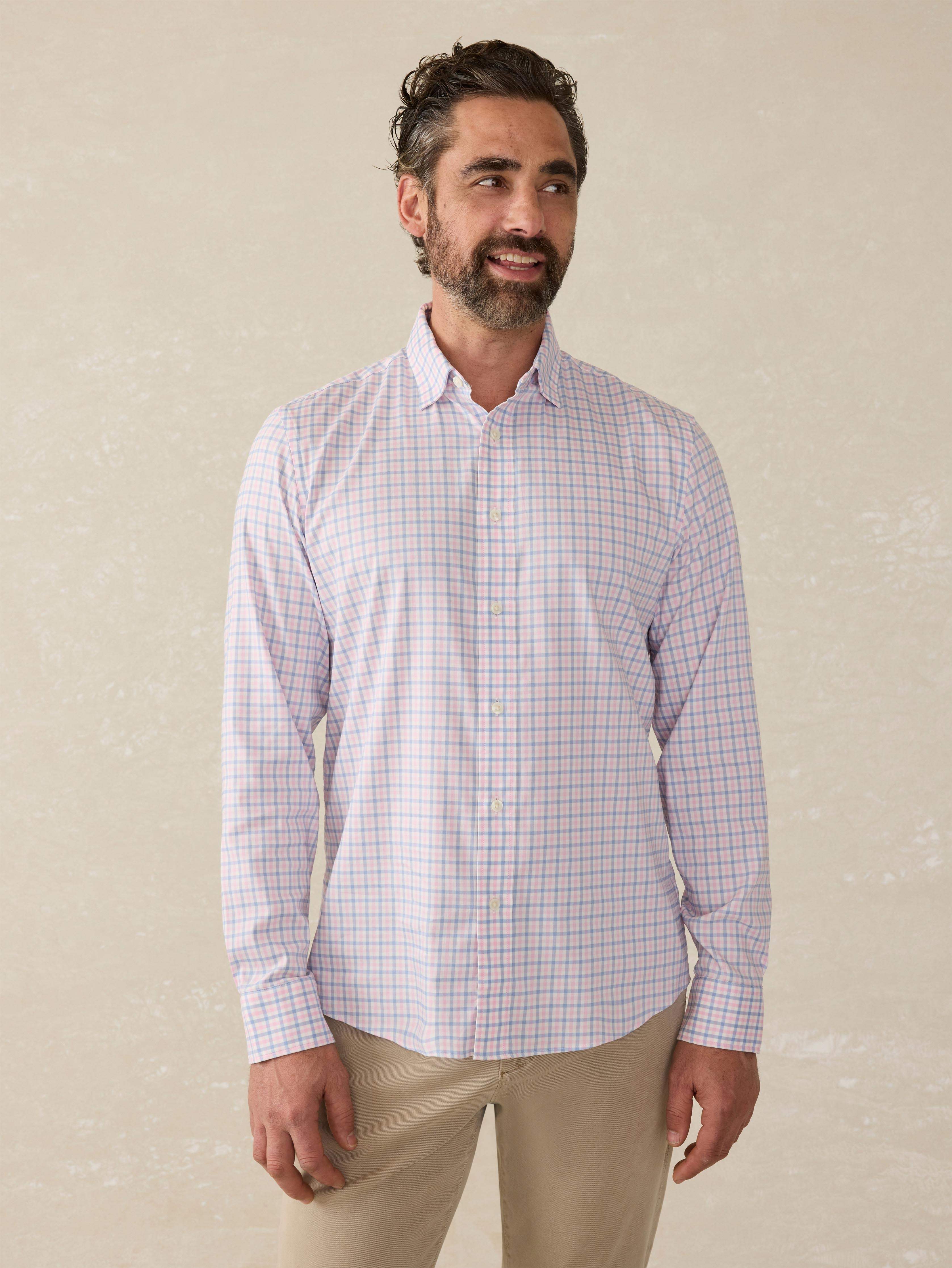 Movement™ Shirt - Coral Breeze Gingham