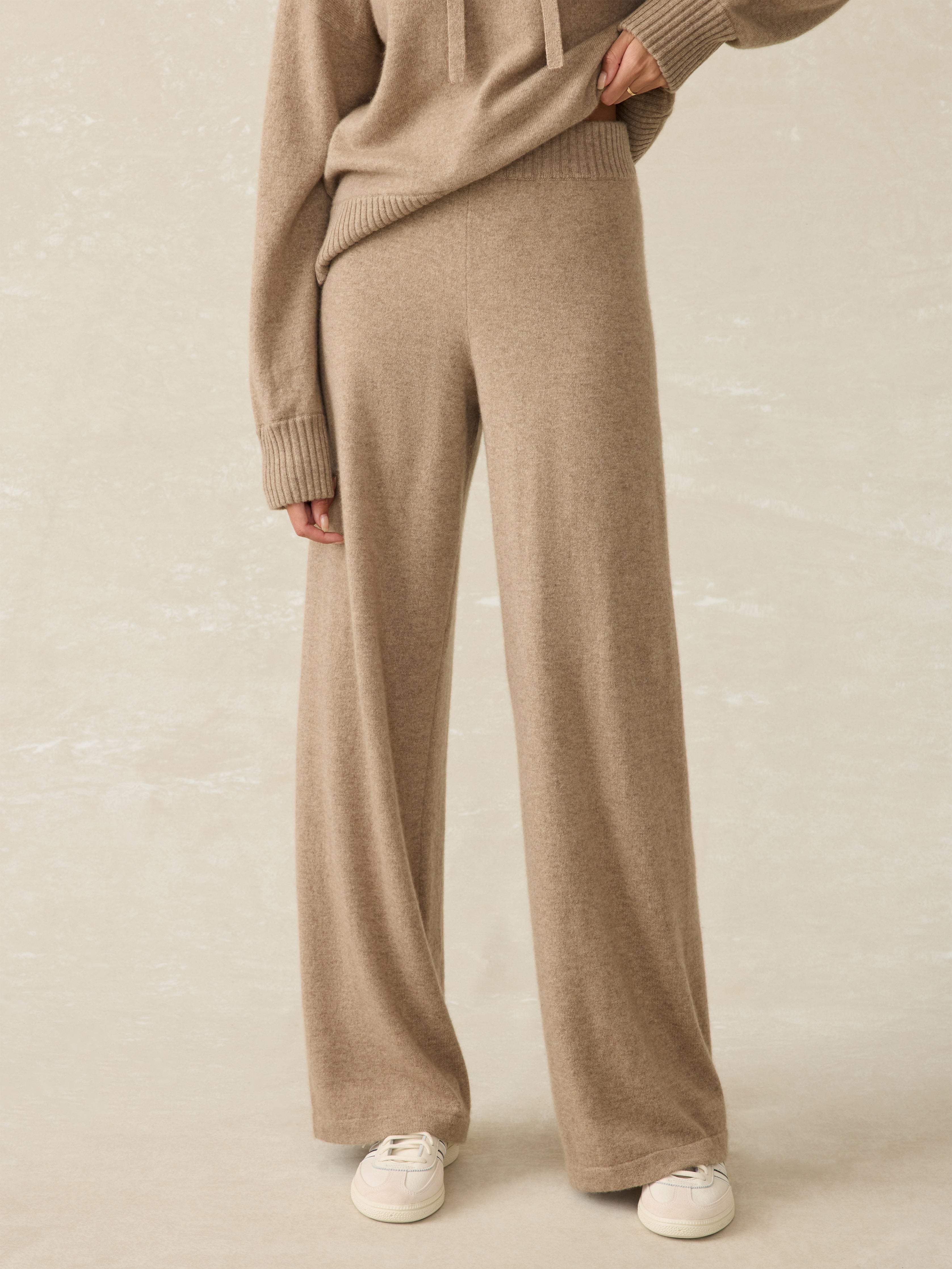 Tropical Cashmere Pant - Driftwood