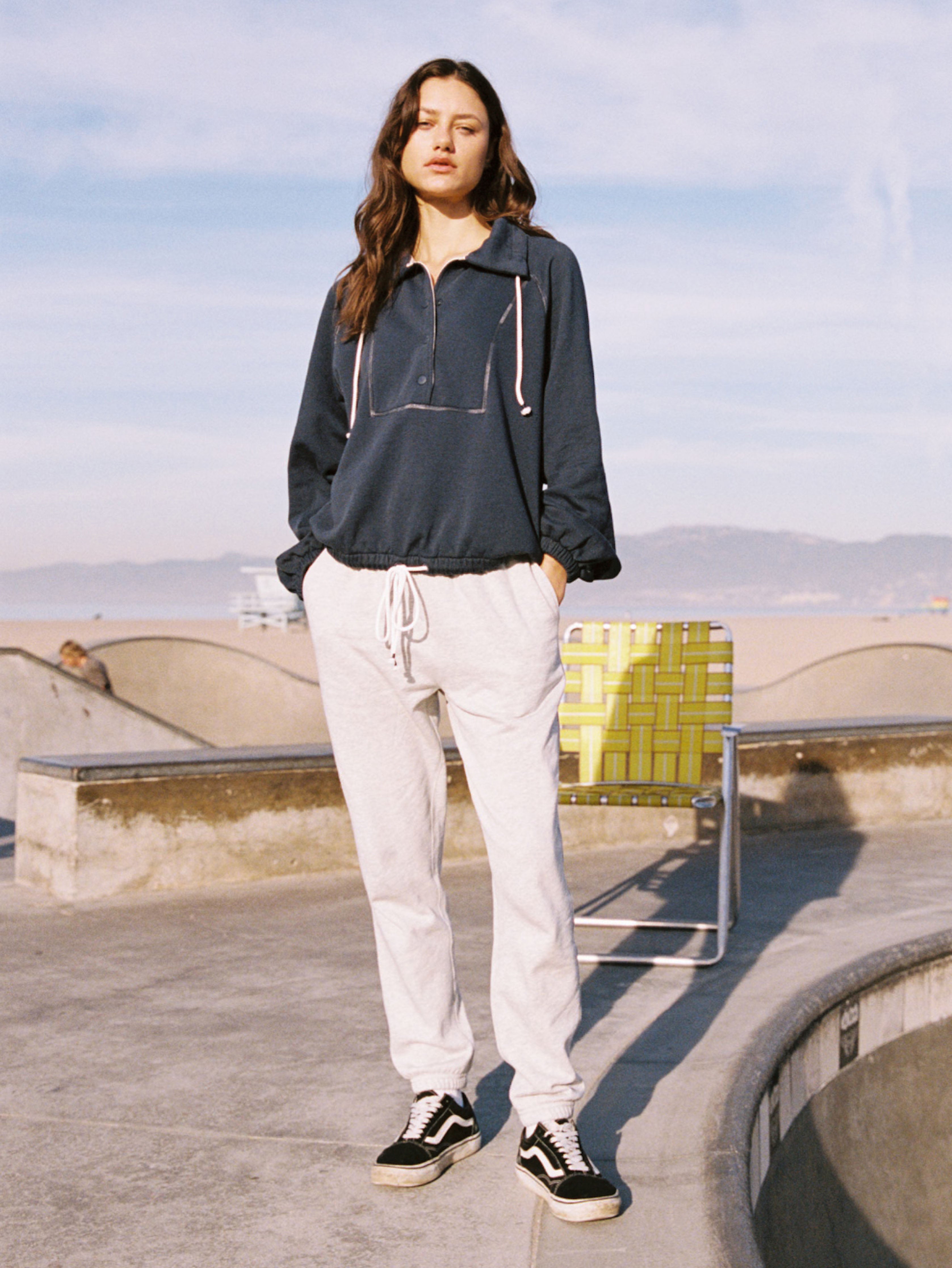 High Standard Fleece Sweatpant - Light Grey Heather