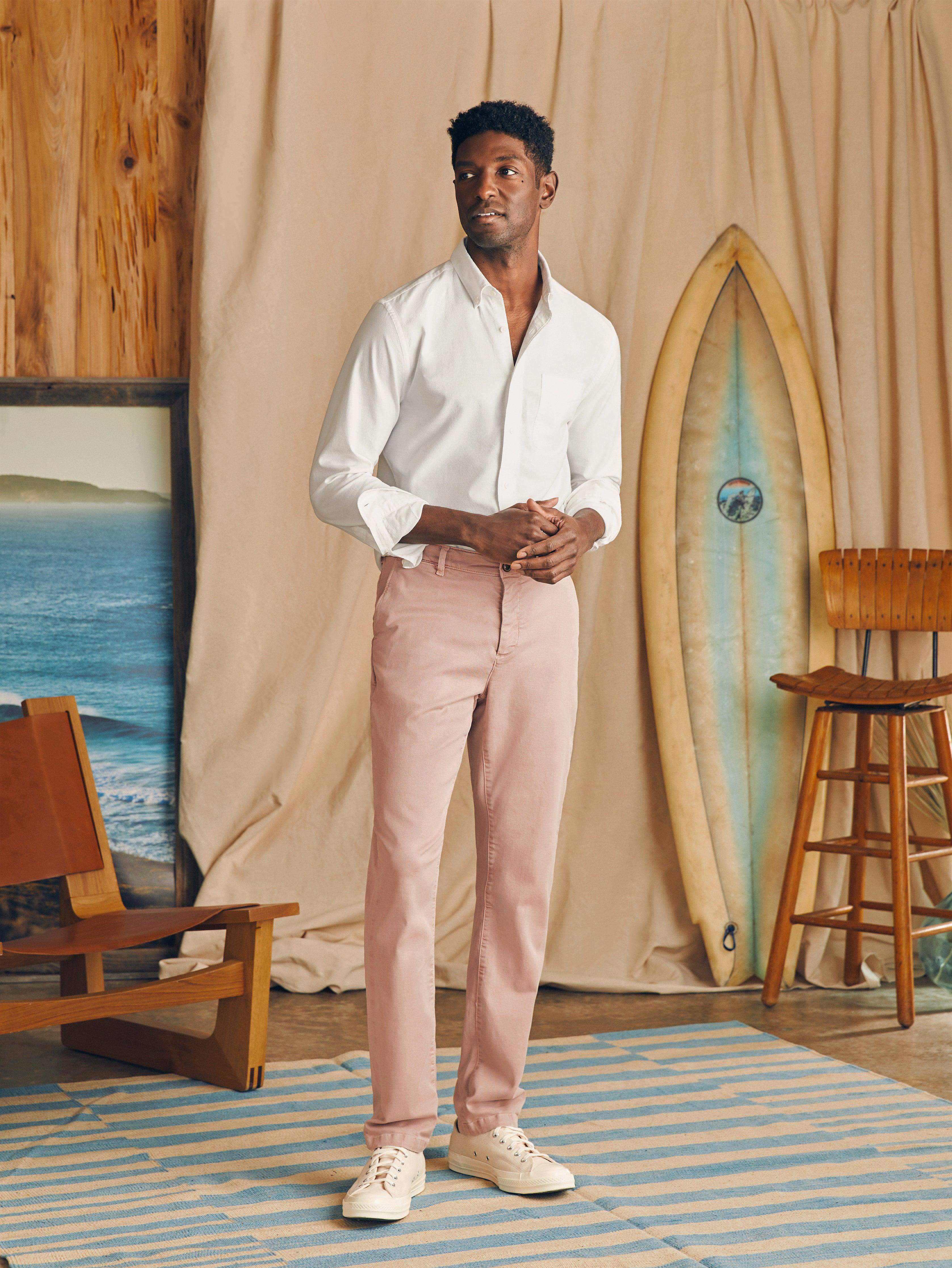 Coastline Stretch Chino (34 Inseam) - Spring Quartz