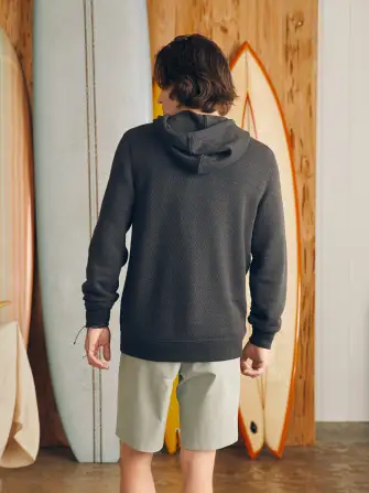 Whitewater Full Zip Hoodie - Washed Black(Washed Black,XS)