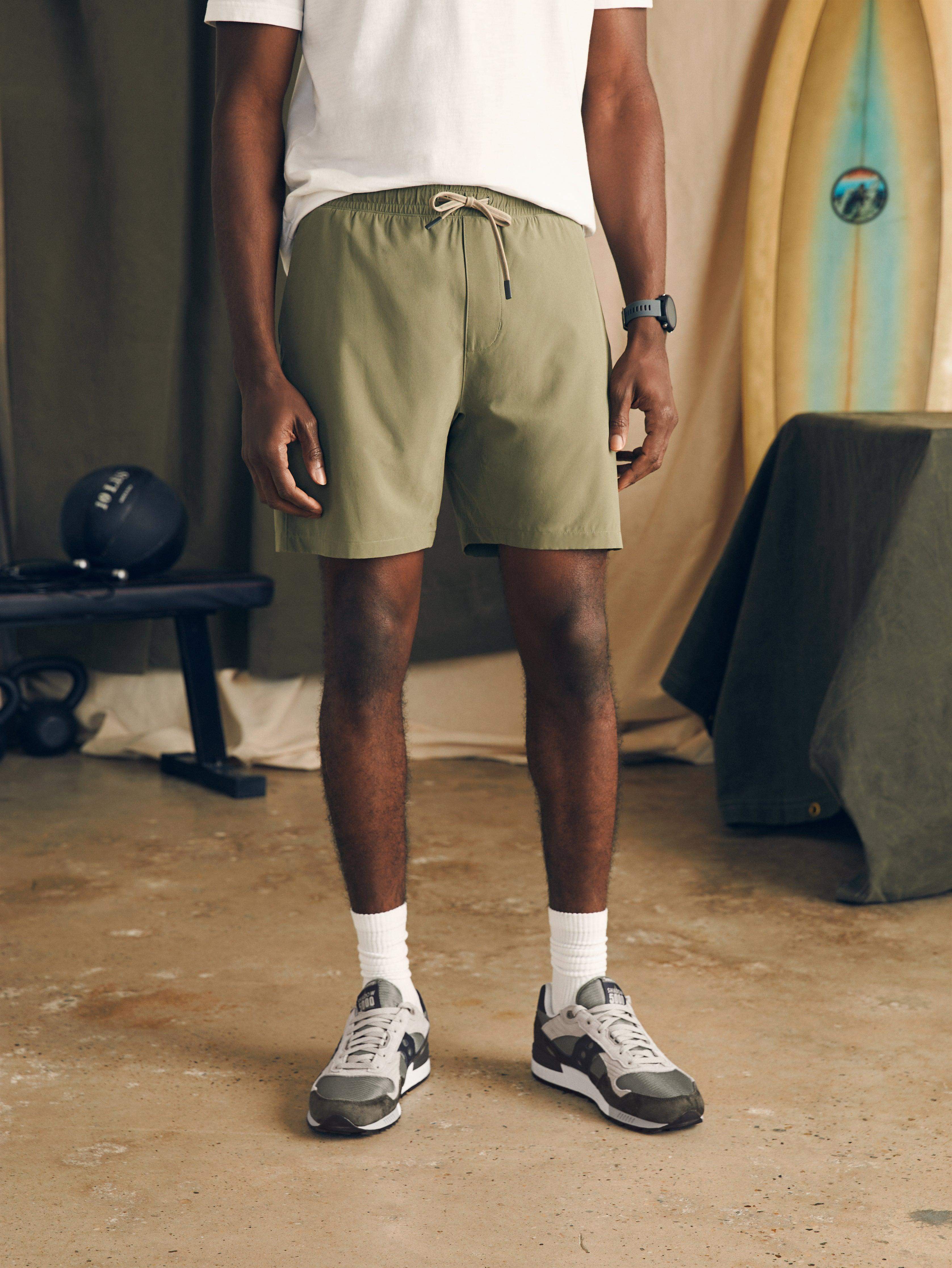 Shorelite Active Swim Short (7 Inseam) - Light Pine