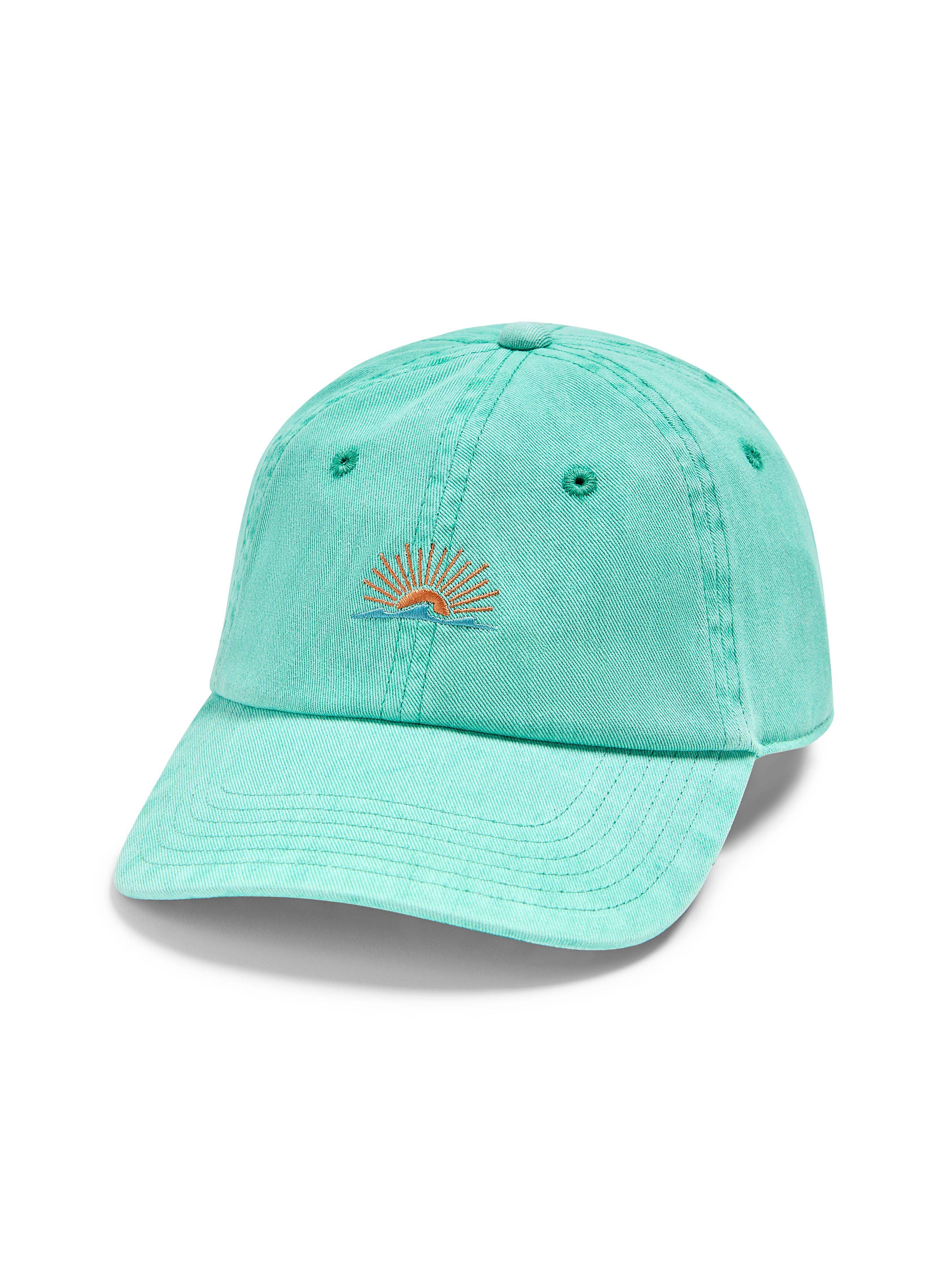 Sunwashed Baseball Hat - Kelly Green