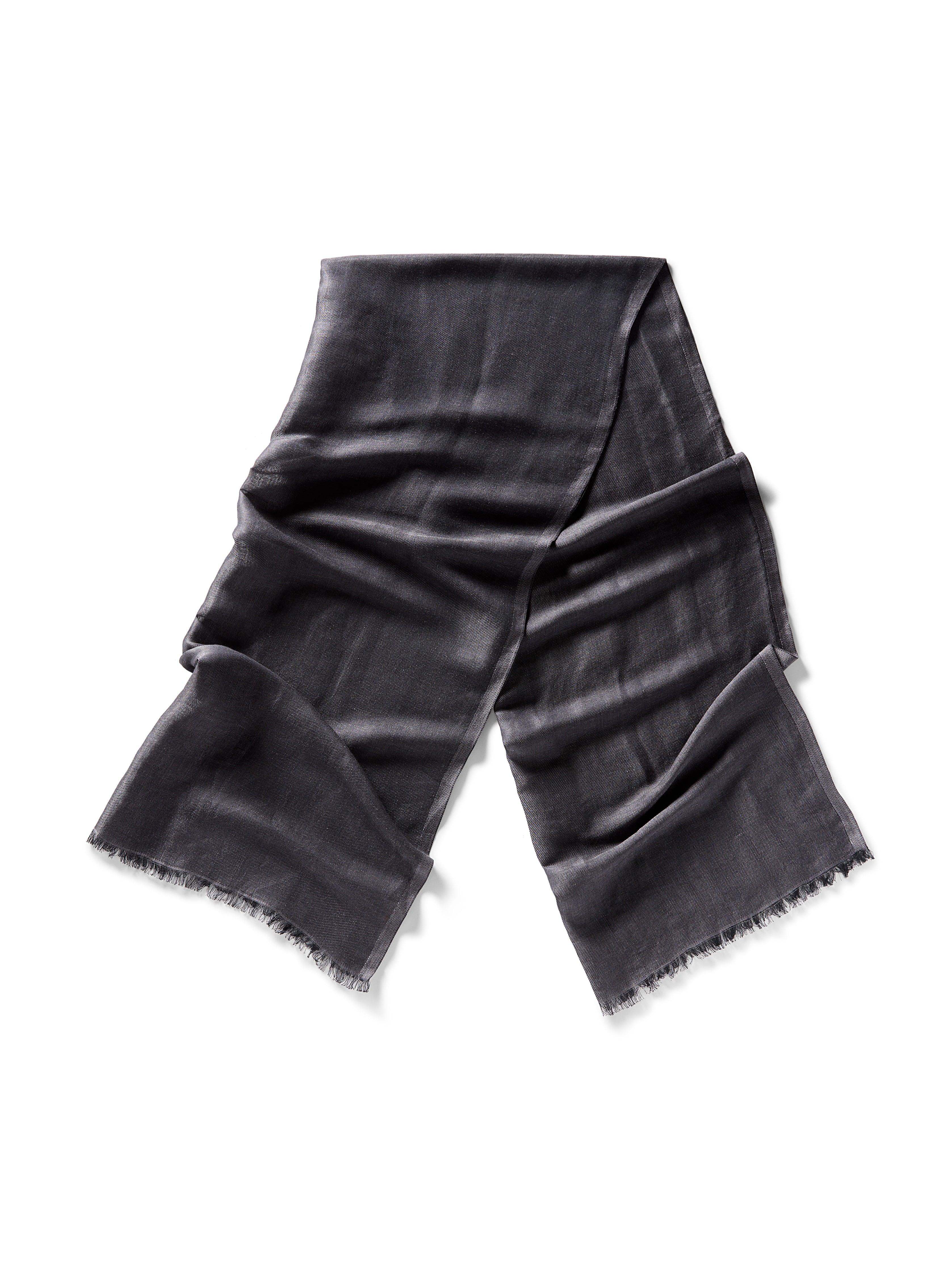 Signature Linen Wrap - Black