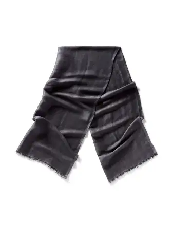 Signature Linen Wrap - Black