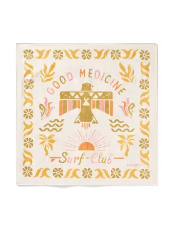 Steven Paul Judd Good Medicine Bandana - Cream