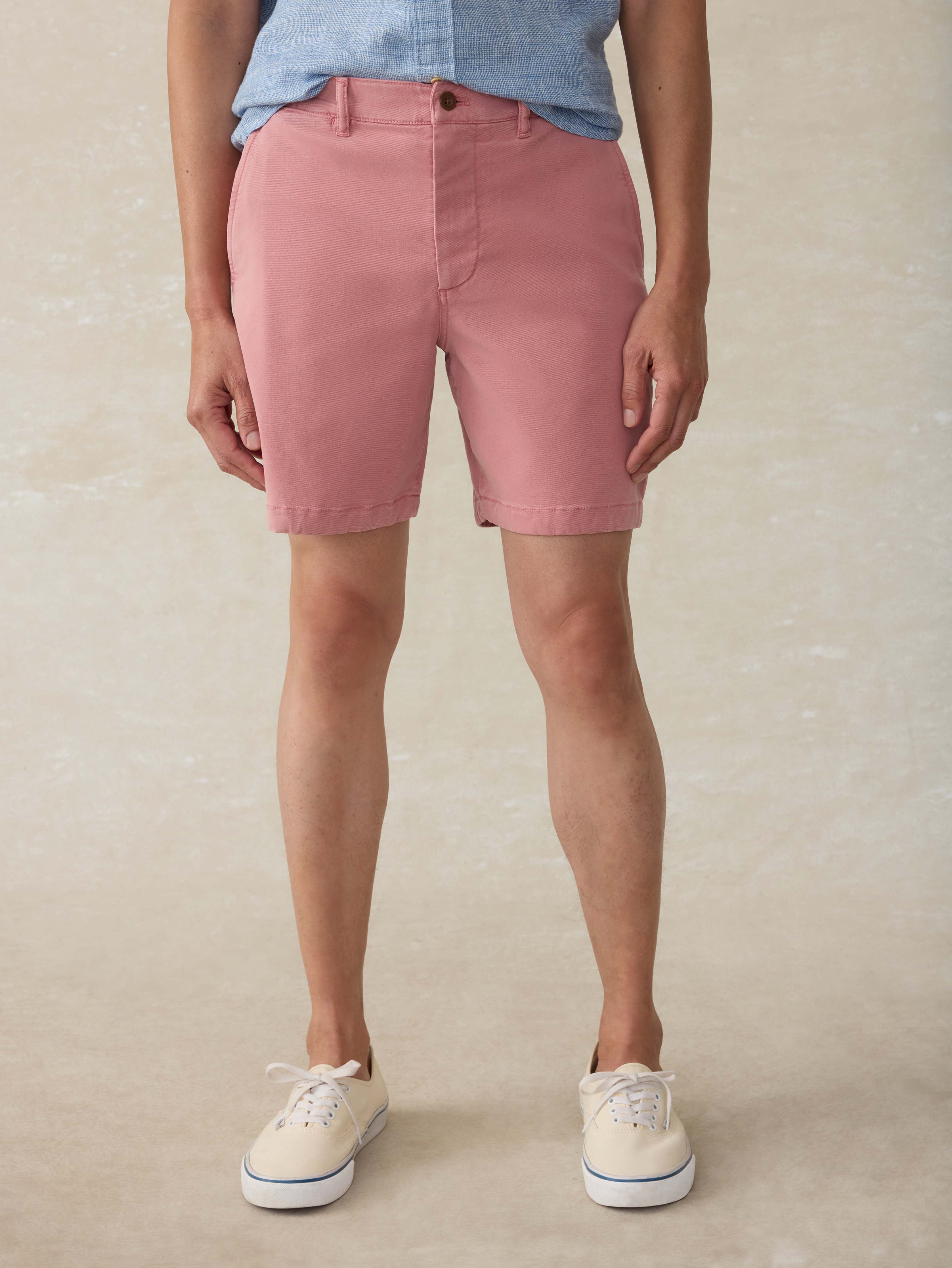 Coastline Chino Short (7) - Faded Flag