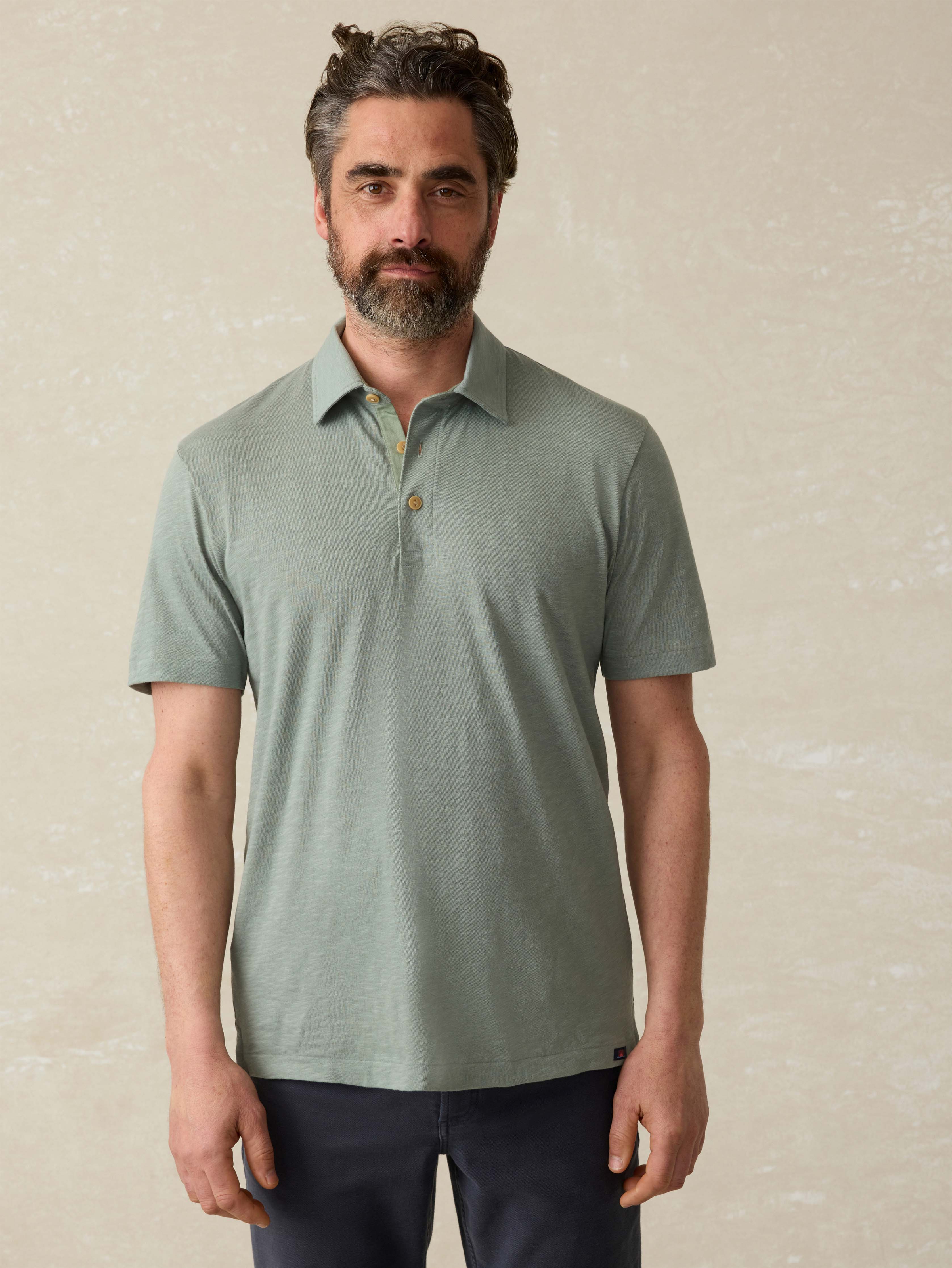 Sunwashed T-Shirt Polo - Sage Creek