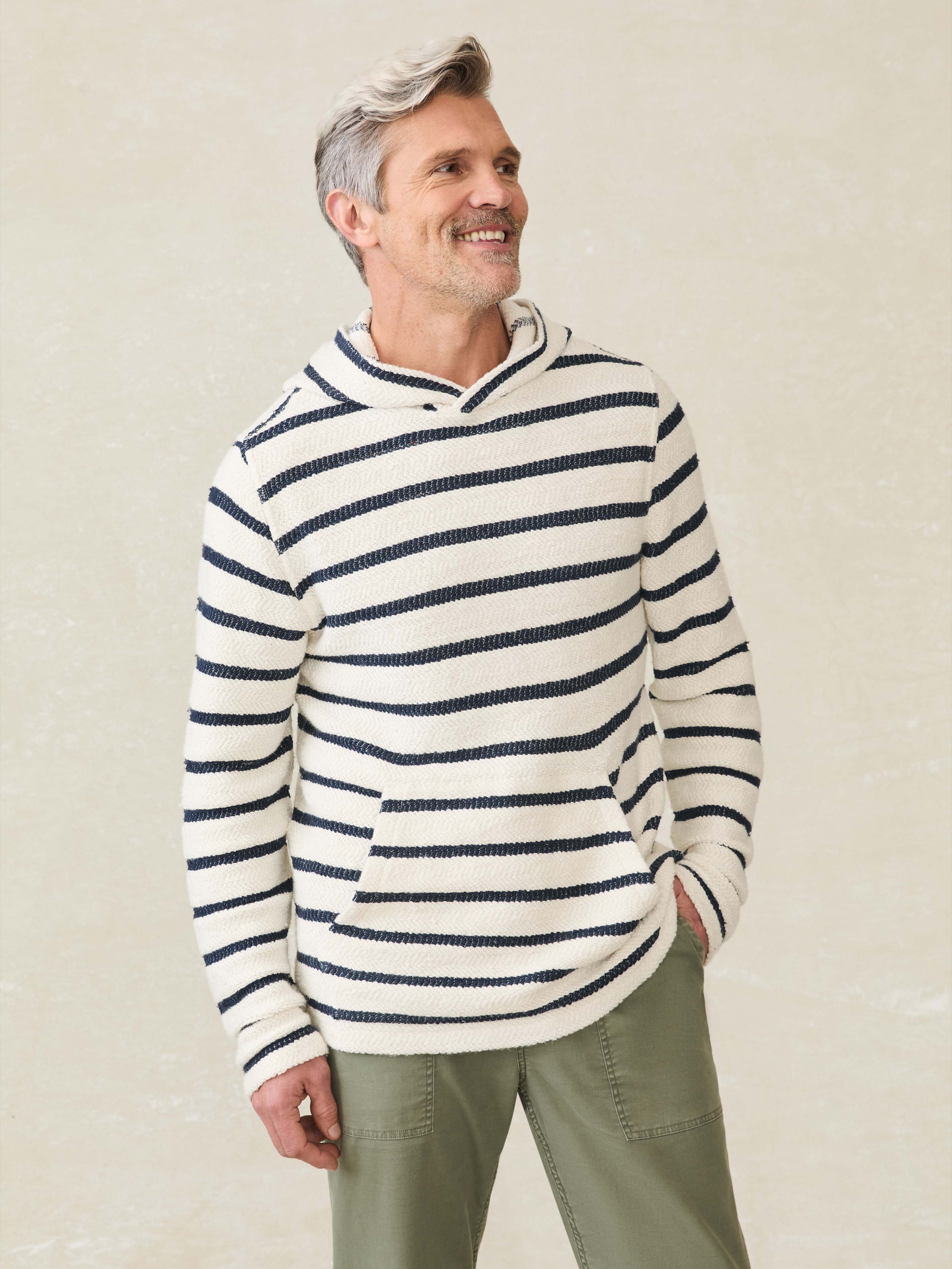 Whitewater Hoodie - Boothbay Stripe