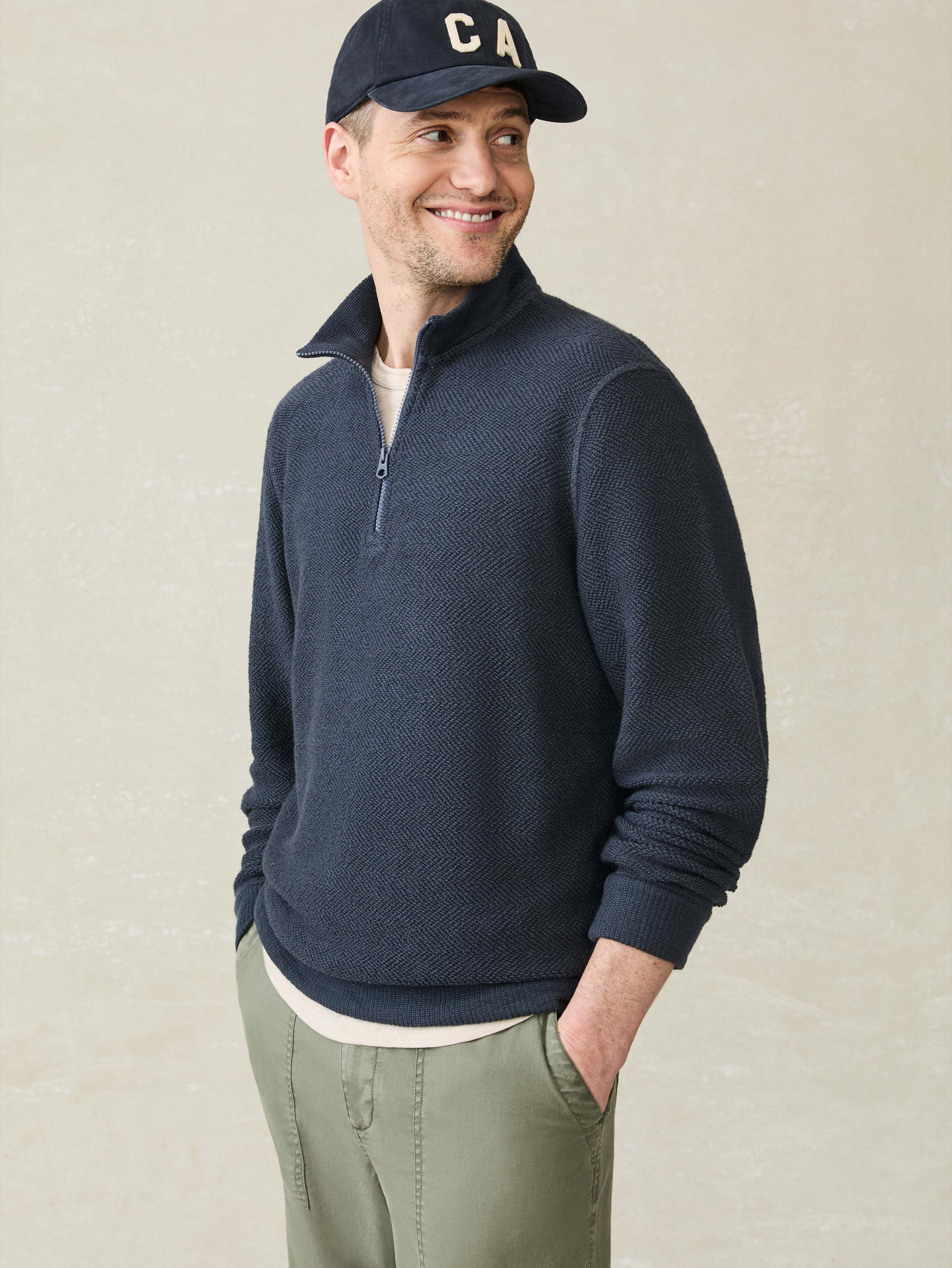 Whitewater Quarter Zip - Fjord
